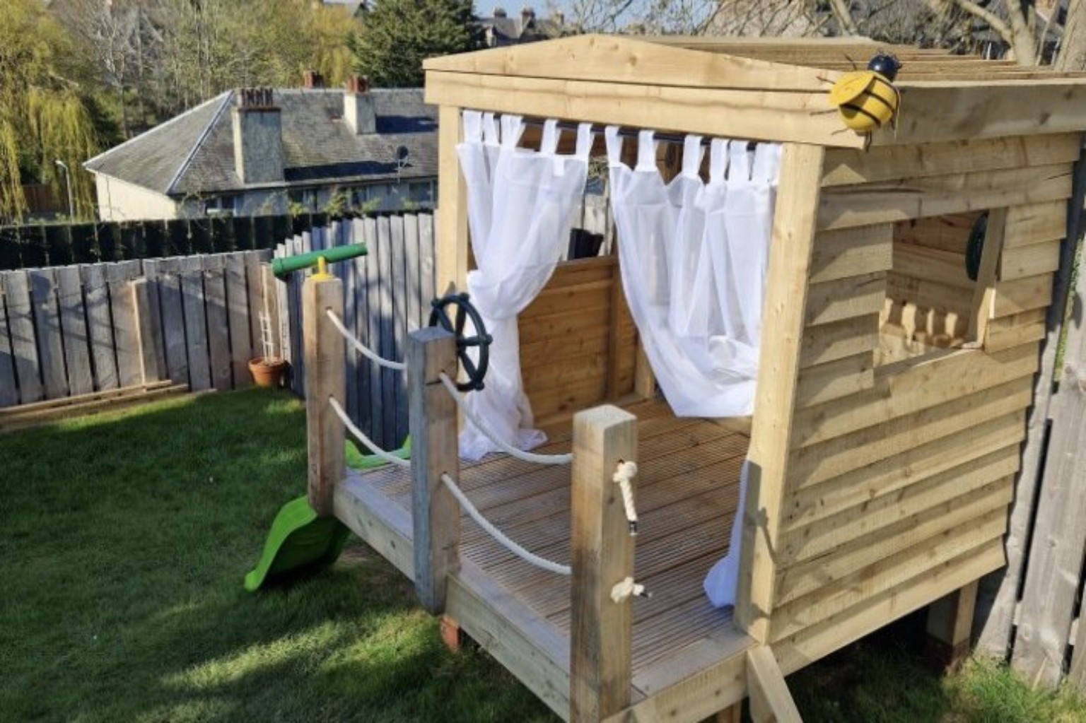 Bespoke timber garden structure
